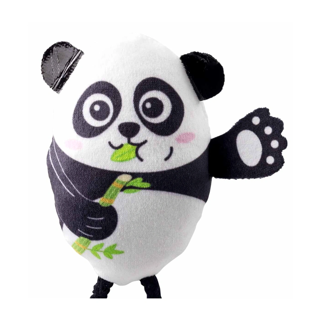 KONG Cat Scrattles Panda og bambus 2 stk ca. 23 cm med catnip